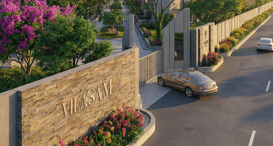 Vilasam gated entrance 1
