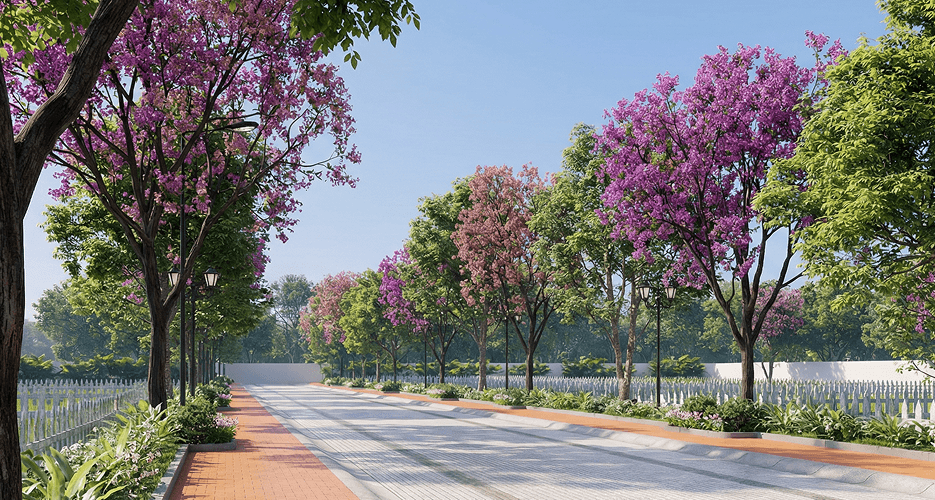 Vilasam gated entrance 3